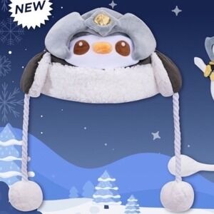 NEW 2025 Riot Games Teamfight Tactics Poro pompom Plush Winter Hat‎